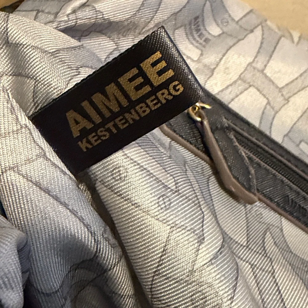 Aimee Kestenberg Quilted “Sardinia” Nylon Black Backpack